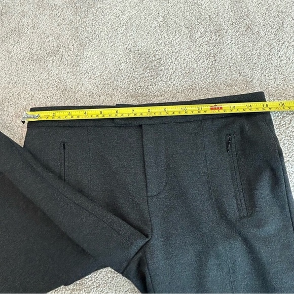 VINCE dark charcoal gray stretchy ski pants Sz 6 NWOT - Picture 11 of 14